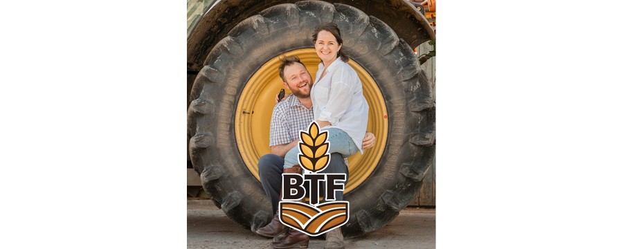 Between The Furrows (BTF) logo